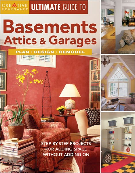 Found space...that's what this book is all about. Readers will learn how to maximize the usable but unfinished areas in their house as new living space for their growing family, without the expense of a costly addition and without the trouble of moving to a larger house. Dozens of inspirational, colorful photographs exhibit delightful design alternatives for the basement, attic, and garage. Over 580 full-color drawings and photographs illustrate construction techniques in detailed, step-by-step procedures. Some of the topics covered in Ultimate Guide to Basements, Attics & Garages include planning and design; framing attics, basements, and garages; installing skylights; finishing walls and ceilings; building stairs and framing floors; installing windows and doors; and much more.