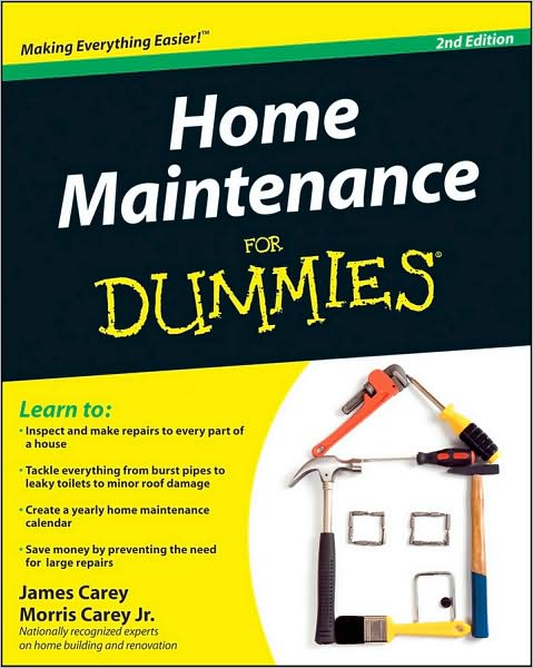 A hands-on, step-by-step guide to properly maintaining your home.   Your home requires regular maintenance to operate safely and efficiently. The expert advice in this second edition of Home Maintenance For Dummies can help you save literally thousands of dollars each year by showing you how to perform home maintenance yourself!   This new edition provides the latest tips on how to tune up your home and make repairs to every room of the house, from basement to attic. By combining step-by-step instructions and expert information, this practical guide gives you the skills to tackle everything from furnace tune-ups to leaky roofs. You'll also learn how to conduct routine inspections, keep major appliances running efficiently, and increase energy efficiency.   