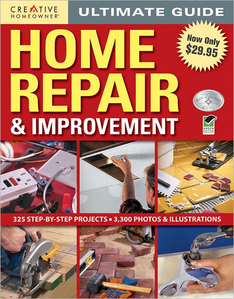 The most complete home improvement manual on the market, this book comprises over 2,300 photos, 800 drawings, and an understandable, practical text that covers your home top to bottom, inside and out in 608 pages. Readers will find plumbing and electrical repairs; information on heating and cooling, roofing and siding, and cabinets and countertops; and more. There is information about tools, materials, and basic skills, and 325 step-by-step projects with how-to photo sequences. The Ultimate Guide to Home Repair & Improvement also includes a Remodeling Guide and a Resource Guide. Top to bottom, inside and out, this is the single, ultimate resource book for home projects and repairs.
