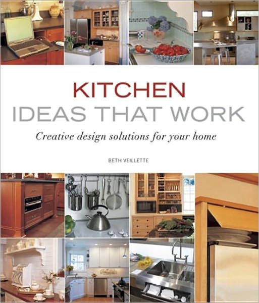 The home you've always dreamed of starts here! Kitchen Ideas that Work combines fresh ideas with professional design advice so you can create the kitchen you've always wanted. No other book on the market offers this much useful information and fresh inspiration for less than $20.    Kitchens are more than where we cook a meal and wash dishes. It's where our day begins and ends, where family gathers for conversation, homework, and snacks, and where we entertain friends. With the prominence of this space in both our homes and our lives it's no wonder that kitchen remodeling is the number one home improvement project.    Kitchen designer Beth Veillette provides professional design advice for kitchens and budgets from small to large. Throughout the book she offers design options for all components found in the kitchen as well as how to successfully combine them to create a great kitchen. A wide range of styles, materials, and layouts are featured in hundreds of photos that provide fresh ideas for everything from the floor material to wall color, lighting to seating, and appliances to window treatments.