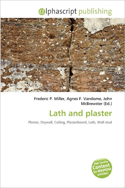High Quality Content by WIKIPEDIA articles! Lath and plaster is a building process used mainly for interior walls in Canada and the United States until the late 1950s. After the 1950s, drywall began to replace the lath and plaster process in the United States. In the United Kingdom, lath and plaster was used for some interior partition walls, but was mostly used in the construction of ceilings. In the UK, plasterboard became a more common ceiling construction from 1945 onwards.
