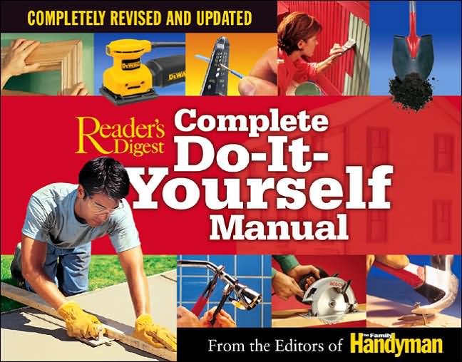 This super-handy manual, first published in 1973, has received a major upgrade. Seventeen chapters' worth of fixer-upper opportunities are enhanced with more than 3,000 photos and illustrations that would look equally at home in an upscale home decorating catalogue. The first few chapters cover hand and power tools, fasteners and adhesives, and are enough to incite hardware envy among even dwellers of tiny apartments. There is strange beauty in the cutaway views of five different hollow-wall fasteners and the machinations of nine types of pliers. But homeowners are, of course, the real target audience, and an all-new section on Landscaping reflects this with entries on fences, water gardens and retaining walls. The plumbing section offers a mega-view of wastewater-treatment systems as well as a micro-exploration of unclogging a toilet. Another new section, Storage Projects, is full of cabinets and shelves that either Swing-out or Fold-away. New technologies are generally overlooked in favor of meat-and-potatoes projects. For instance, a home satellite dish is pictured but not indexed or dwelled upon, while carpeting is charted, graphed and deconstructed in the extreme. Intriguing sidebars on wood refinishers (the fastest drying versus the safest), the financial benefits of renting specialty tools for a large drywall project and other subjects round out this must-have guide. 