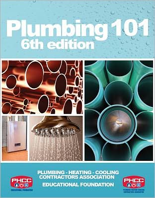 When you expect simple, straightforward explanations for real-world plumbing scenarios, look no further than PLUMBING 101, 6th EDITION. This book is the first-year title in a four-year series of plumbing apprentice training books developed in partnership with the Plumbing-Heating-Cooling Contractors (PHCC) Educational Foundation. The series takes a spiral approach to address critical plumbing concepts, in which topics are introduced in the first year book, and are revisited in more detail in subsequent books in the series. This is ideal for anyone new to the field, as it mimics the most common learning experience: as plumbing apprentices and professionals gain more field experience, they gain more in-depth knowledge. This first book encompasses both residential and commercial plumbing, with core content centering around basic plumbing principles and codes. Updates to the sixth edition include new sections on brazing safety procedures and water heaters, expanded content on plumbing rough-in practices and career path possibilities, and updates throughout to reflect emerging topics and technology in the plumbing field. The end result is a foundational book for new plumbing apprentices or professionals with more value than ever.
