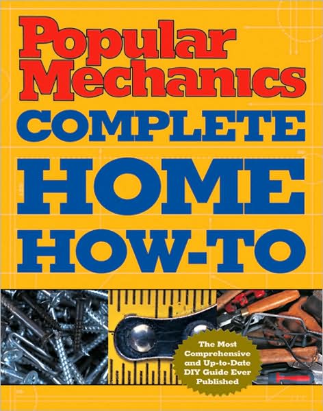 Here is the most comprehensive how-to reference from the most trusted name in DIY, Popular Mechanics. Everything that concerns a house or apartment owner is included, with information on planning ahead; decorating; repairs and improvements; security; infestation, rot, and damp; electricity; plumbing; heating; outdoor care; and tools and skills. And its easy to find the solution to any particular problem, without having to go from page to page of continuous text: the straightforward design breaks down the subjects into clearly defined, color-coded chapters. So whether youre looking for advice on applying finishes, adding decorative paint effects, constructing walls, fixing the roof, or installing a burglar alarm, the instructions are here.   Free magazine subscription with purchase of this book! Just redeem the subscription card included in the book.