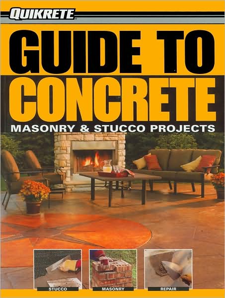 This book is an all-new hardworking visual guide to the most popular home concrete and masonry projects, endorsed by the biggest manufacturer of concrete products in North America. Readers can save hundreds or even thousands of dollars with this book, since concrete materials are one of the least expensive and long lasting of all building materials.   Quikrete Guide to Concrete includes the most common home repairs, but goes a step further by offering some of the most exciting new techniques for building concrete countertops and form-cast landscaping features, as well as techniques for coloring and texturing concrete for designer finishes.