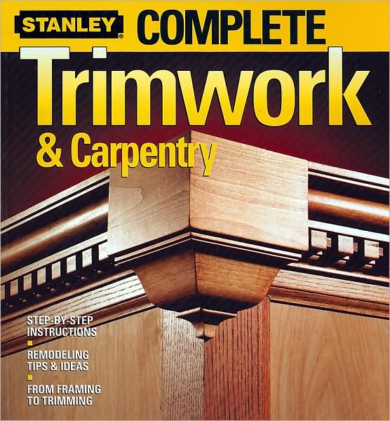 *Stanley pros offer novices and experts shortcuts, tips, and advice on how to avoid pitfalls.    *Step-by-step details and hundreds of photos simplify dozens of projects to construct and finish walls.    *Projects provide instructions for common carpentry solutions plus unusual situations.    *Advice and techniques to estimate material use, choose hardware, prepare and stain woods, make repairs, and use high-tech tools.    *Instructions show how to add crown molding, hang doors, install chair rails, match architectural trims, and more.    *Handy pre-start checklists for each project show the tools, materials, skills, and prep time required.